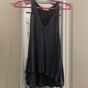 Navy tank top